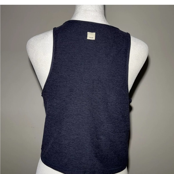 Vuori Elevation Plyo Tank - Heather Navy | Large - Picture 8 of 10